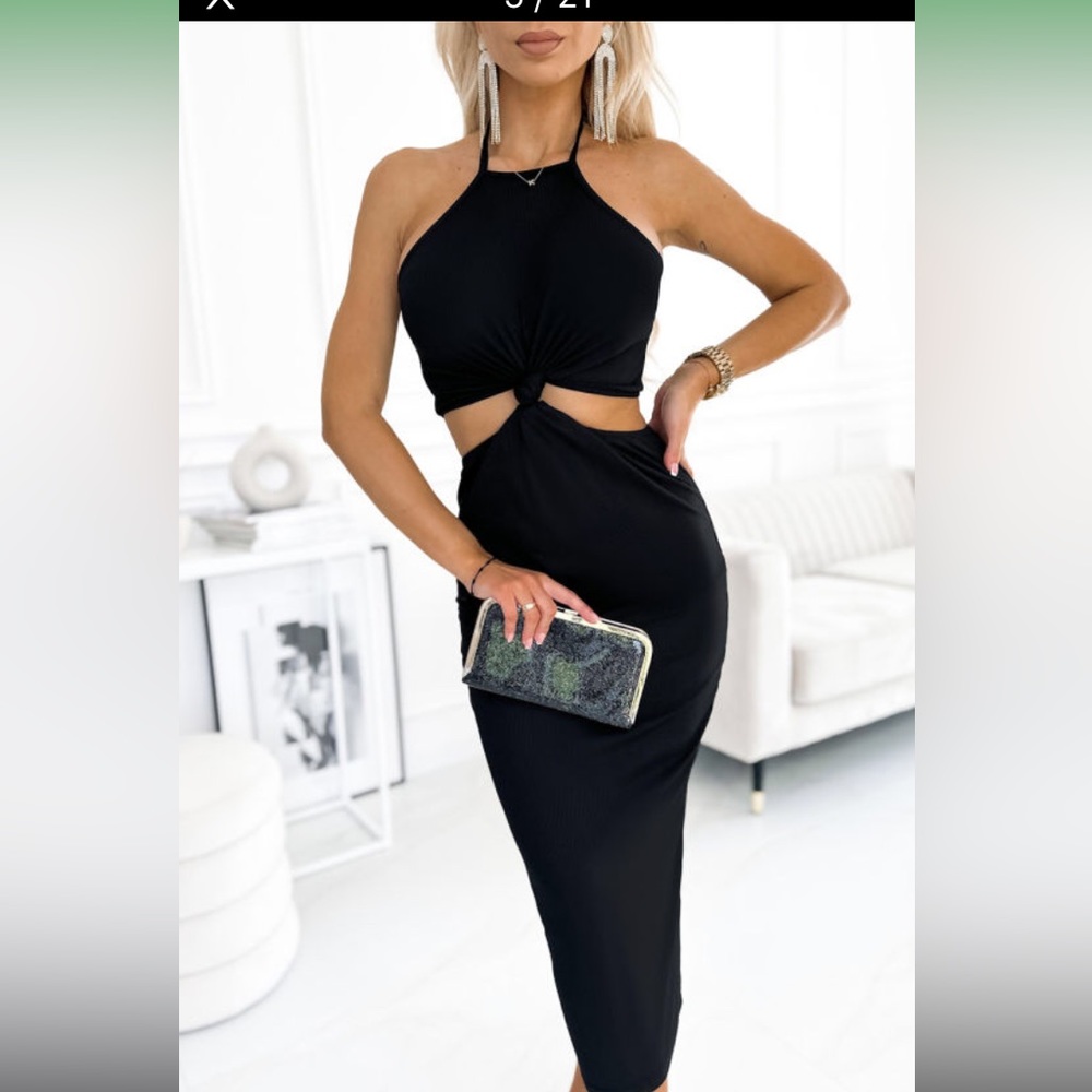 Sexy cut out dress
